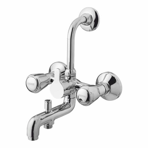 Wall Mixer Three in One with L-Bend for Overhead Shower